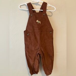 NWOT Carters Brown Cord Bibs